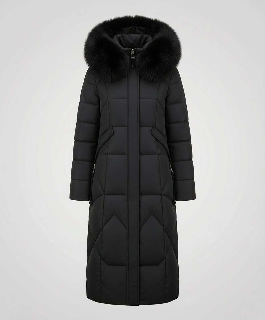 Damen Winterjacke Warm Elegantes Design