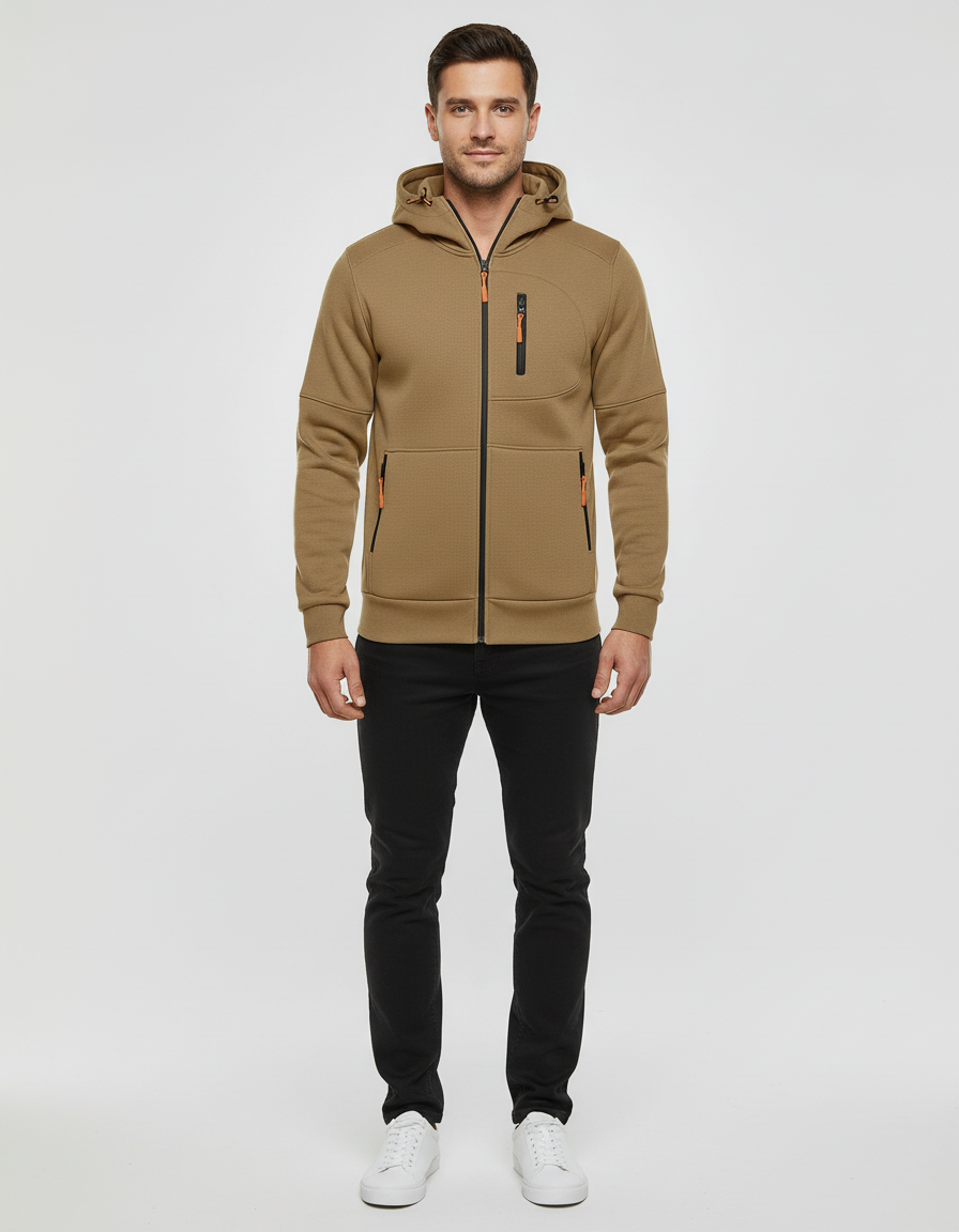 Herren Kapuzenjacke Komfort