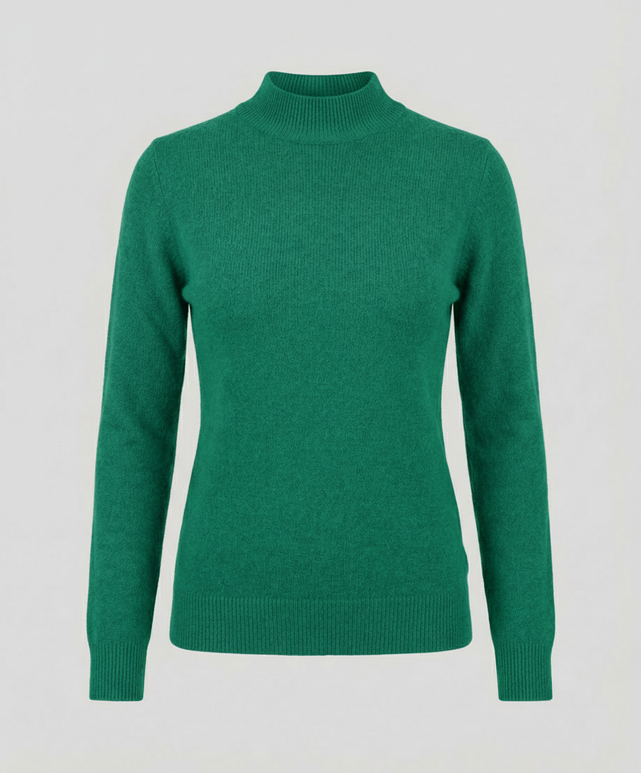 Damen Schurwolle Pullover Warm