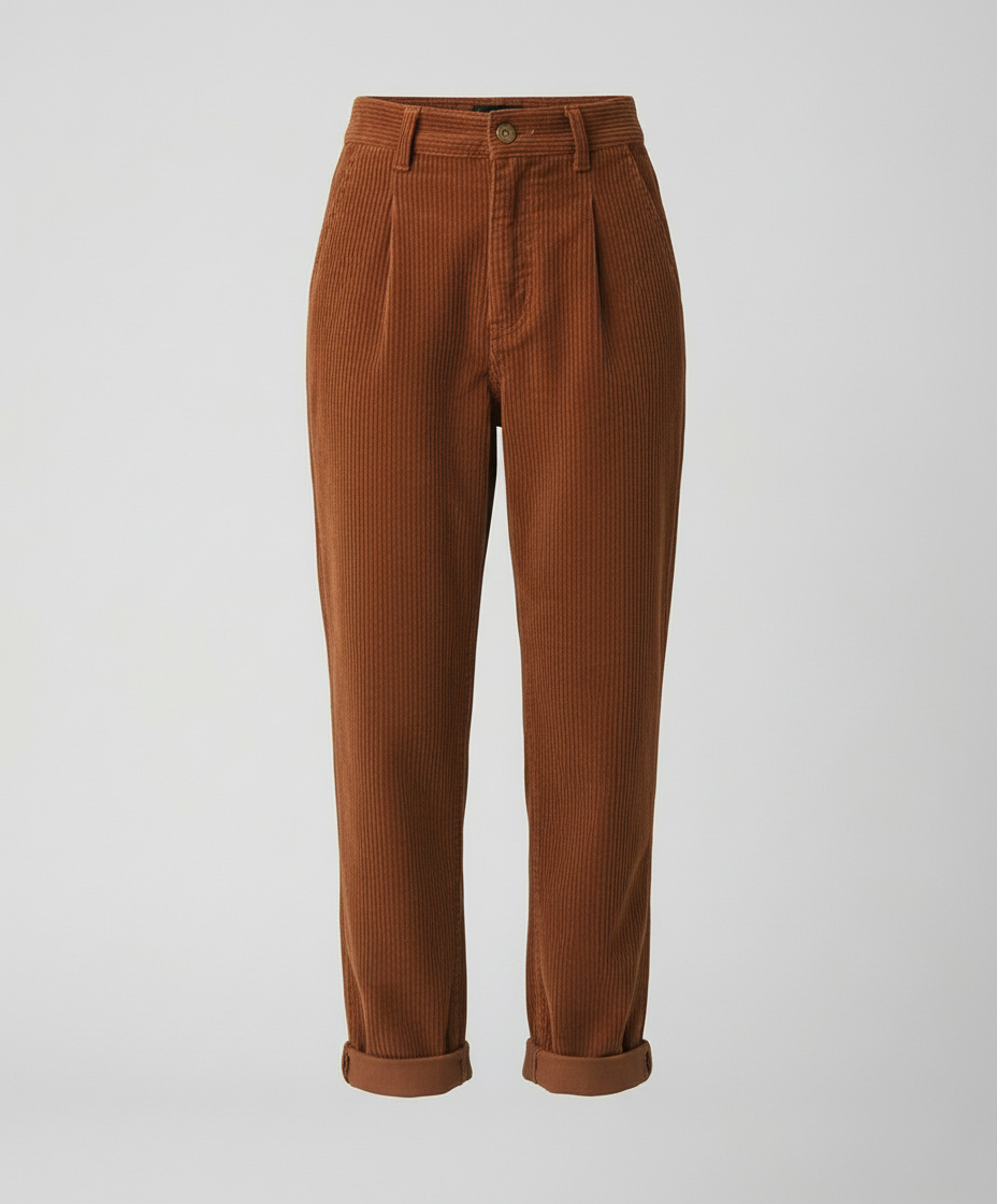Damen Cordhose Komfort Lässig