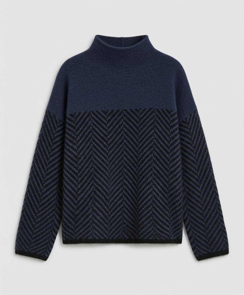 Weicher Damen Kaschmir Rollkragenpullover