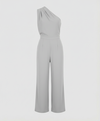 Damen Overall Rundhals Elegantes Design
