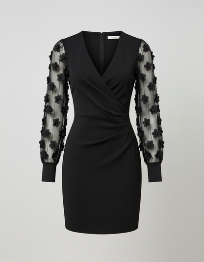 Damen Cocktailkleid Spitze Festlich