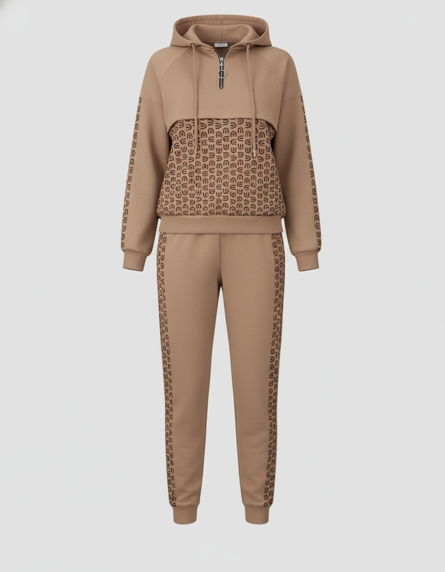 Damen Trainingsanzug Modern Bequem