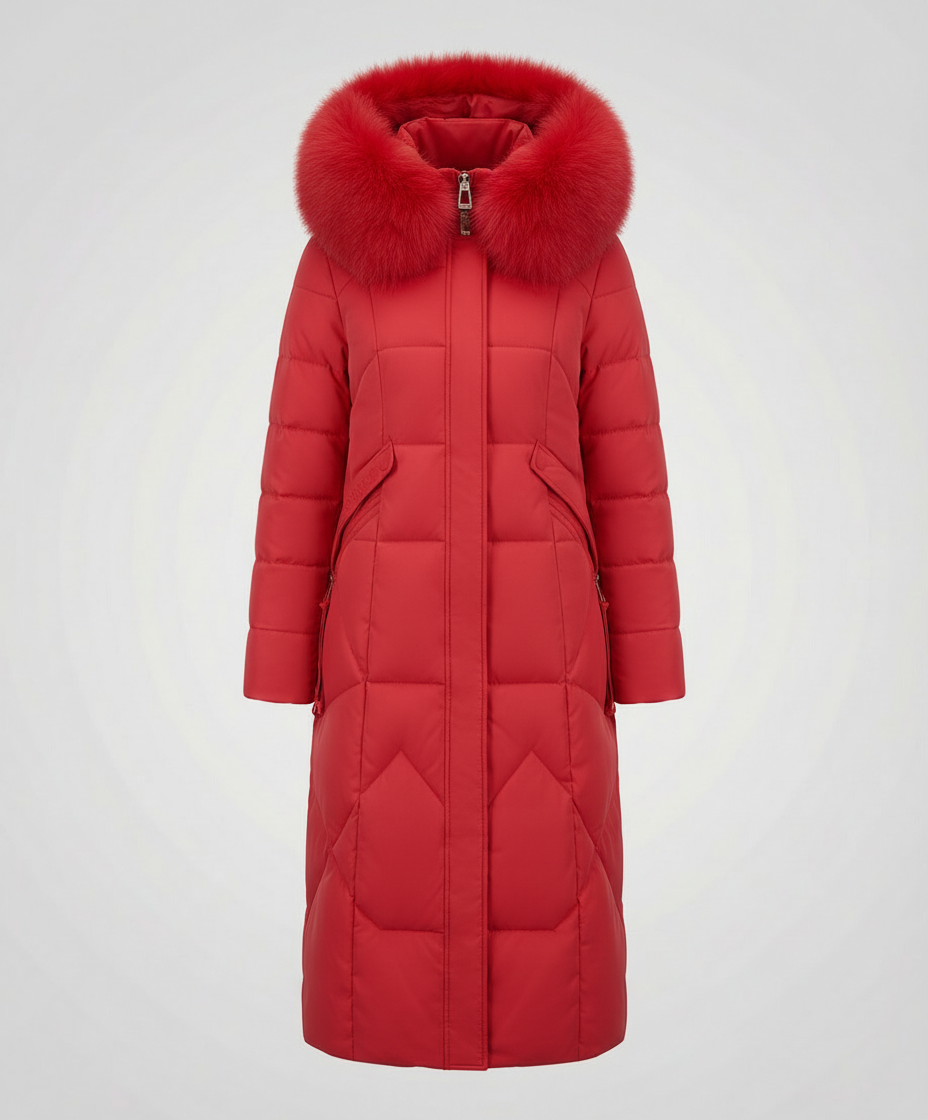 Damen Winterjacke Warm Elegantes Design