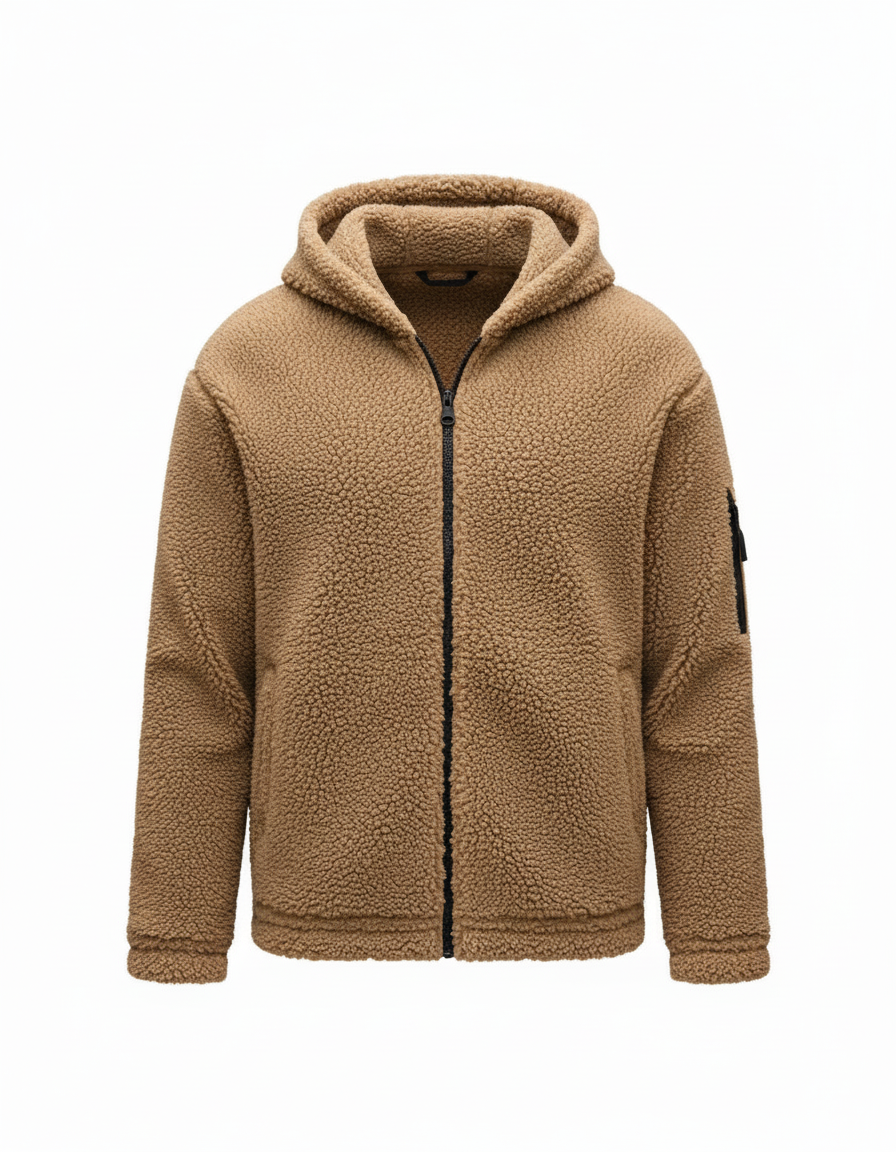 Schwere Winterjacke Fleece Damen Herren