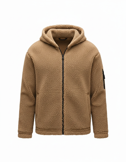 Schwere Winterjacke Fleece Damen Herren