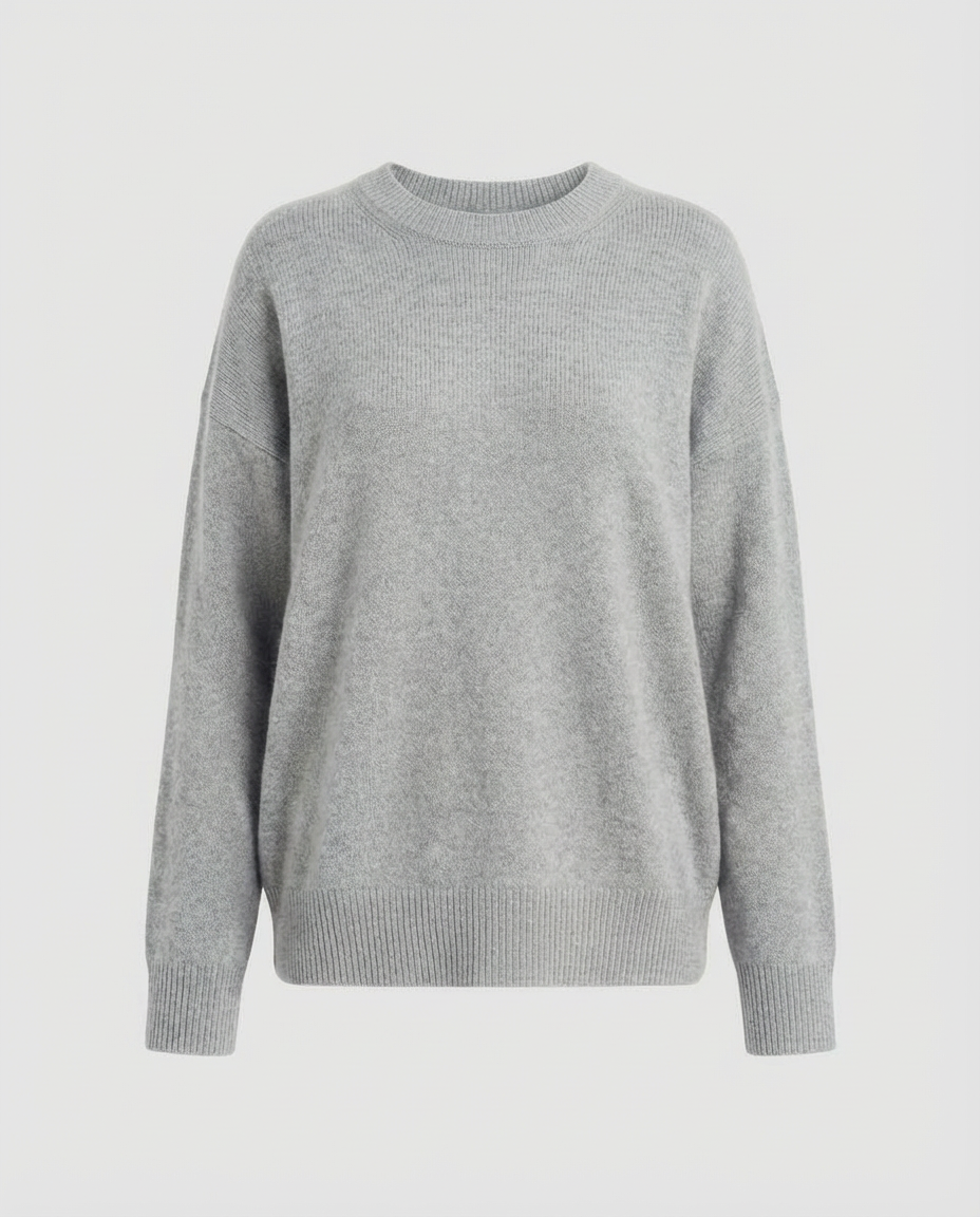 Damen Pullover Weich Modern Chic