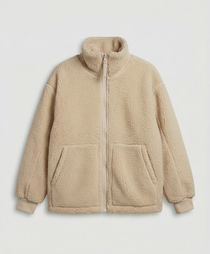 Herren Oversized Fleecejacke Warm wird zu: Herren Fleecejacke