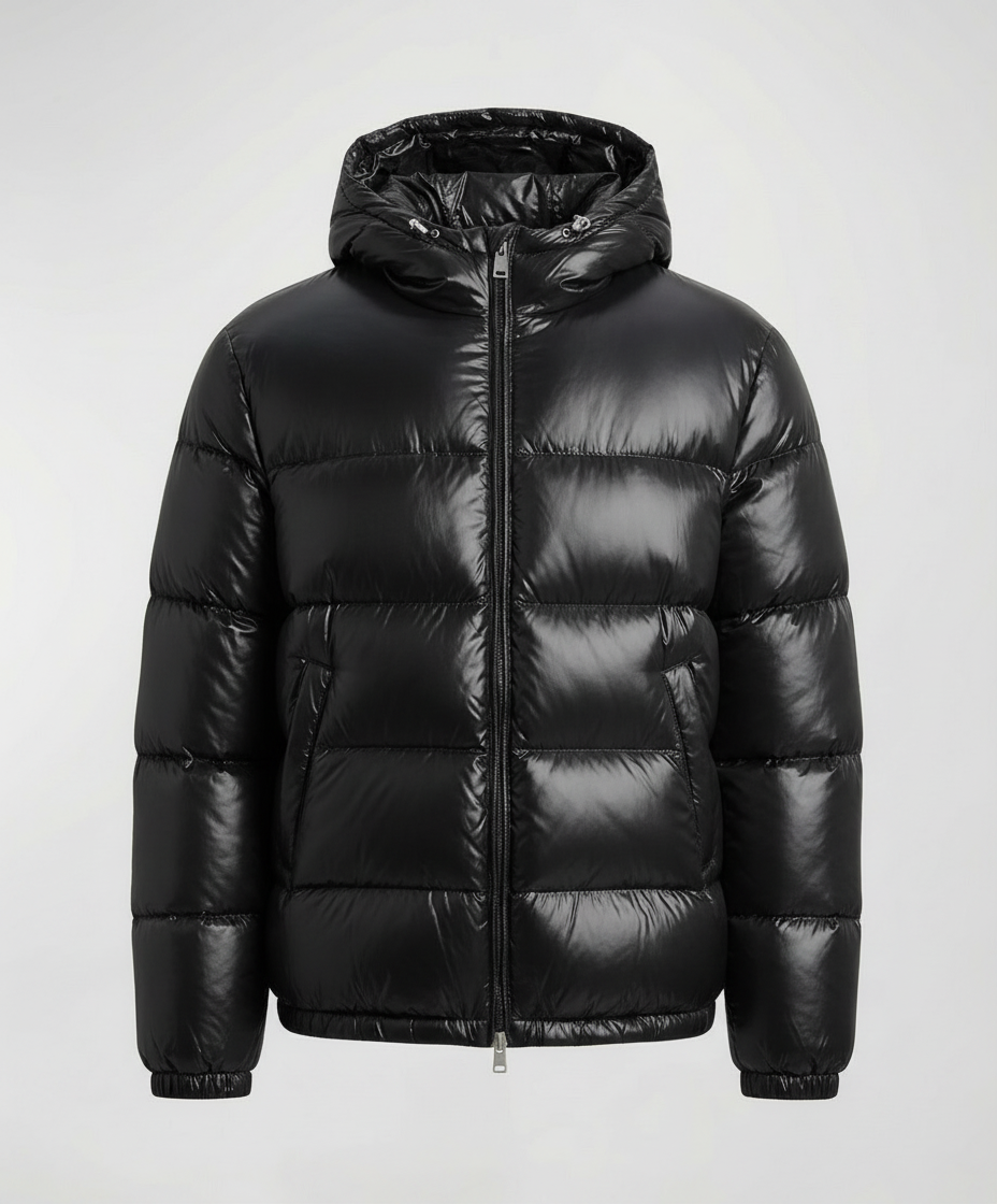 Unisex Daunenpufferjacke