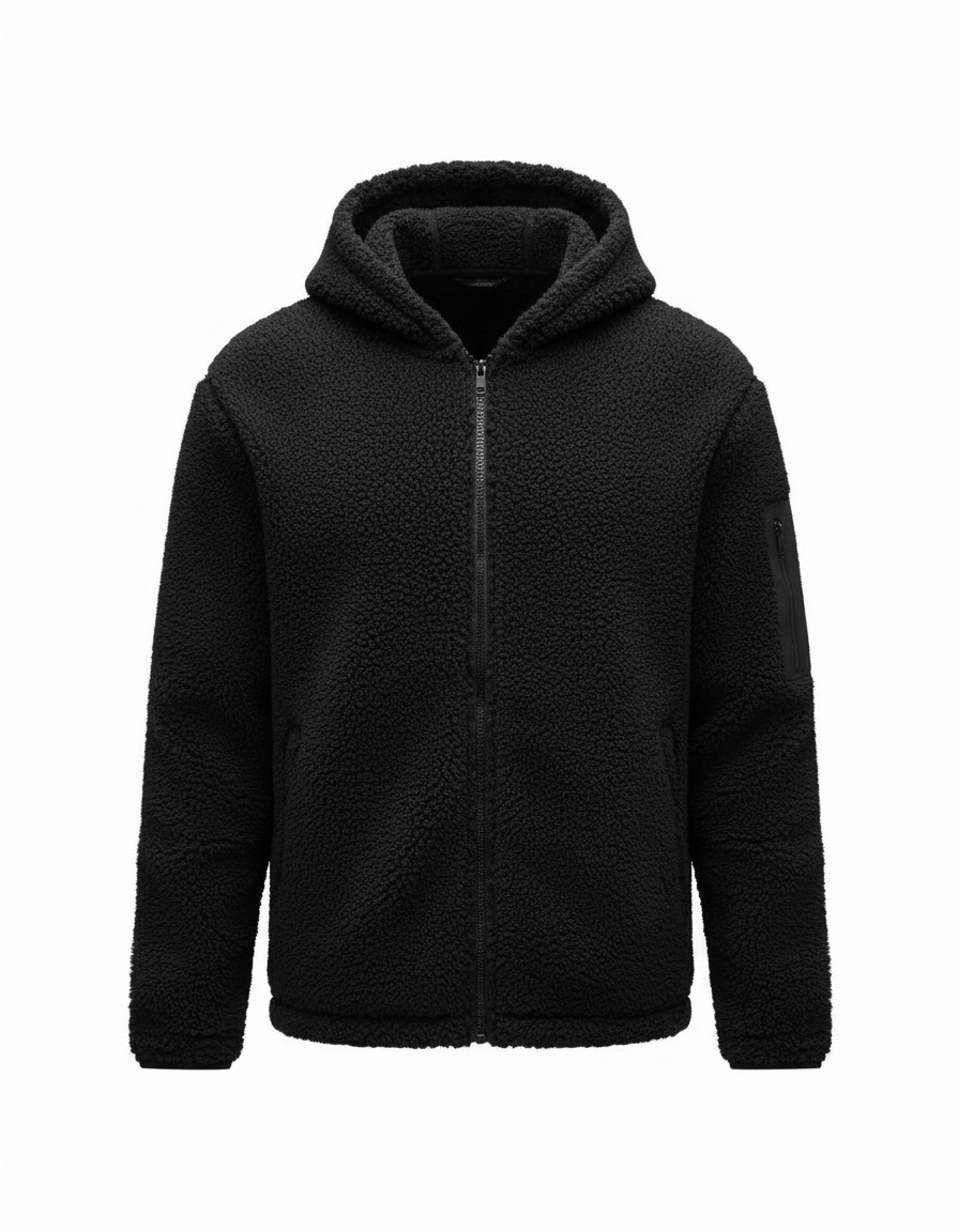 Schwere Winterjacke Fleece Damen Herren