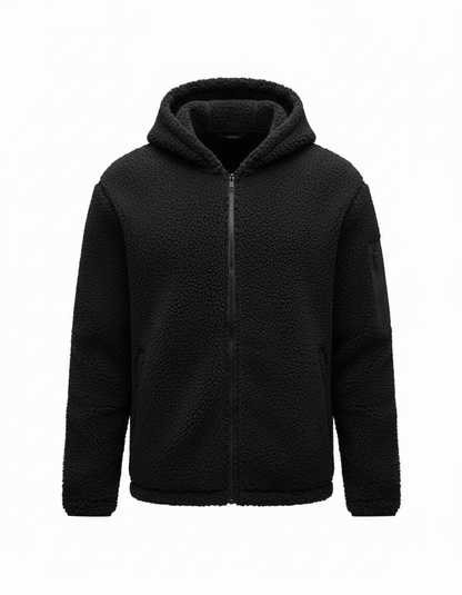 Schwere Winterjacke Fleece Damen Herren
