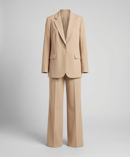 Damen Blazer Set Elegantes Design Bequem