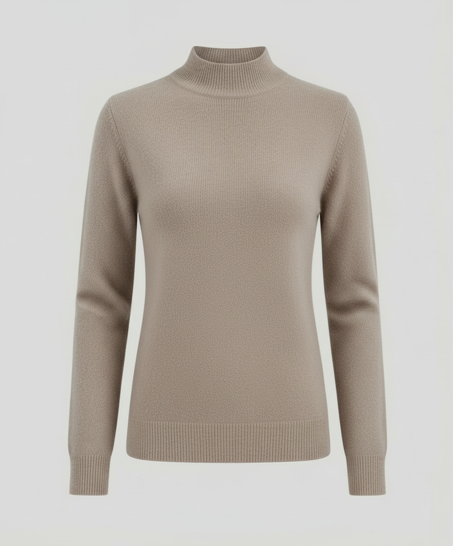 Damen Schurwolle Pullover Warm