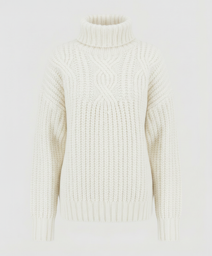 Damen Rollkragenpullover Bequem
