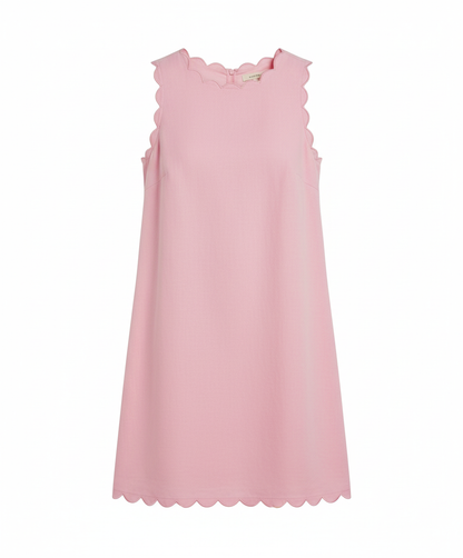 Damen Sommerkleid Leicht Baumwolle Pastellfarben