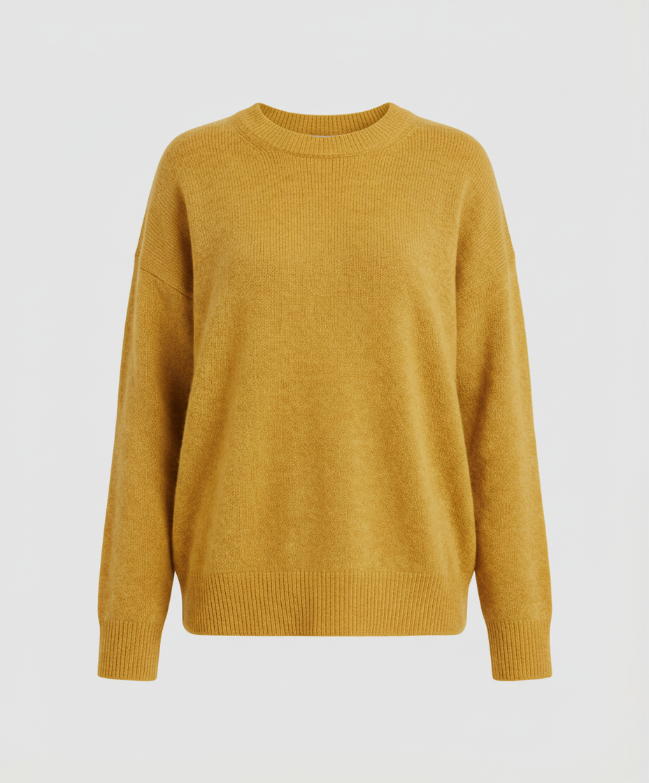 Damen Pullover Weich Modern Chic