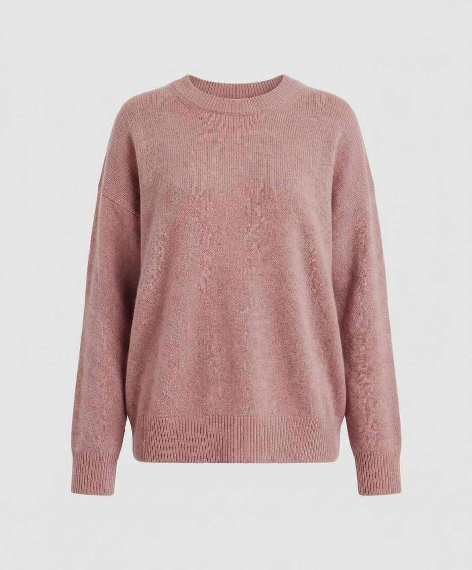 Damen Pullover Weich Modern Chic