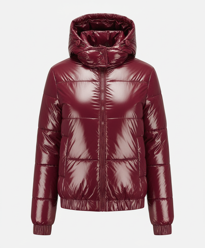 Damen Steppjacke Hochglanz