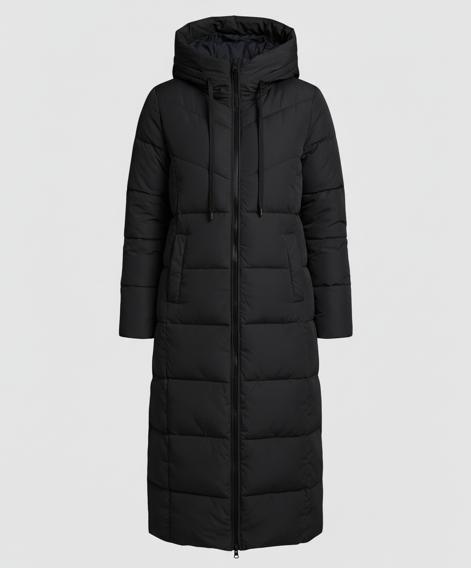 Eveloria Damen Wintermantel Dicker Fleece