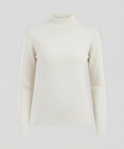 Damen Schurwolle Pullover Warm