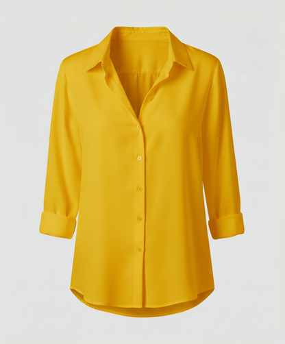 Damen Bluse Langarm Elegantes Design