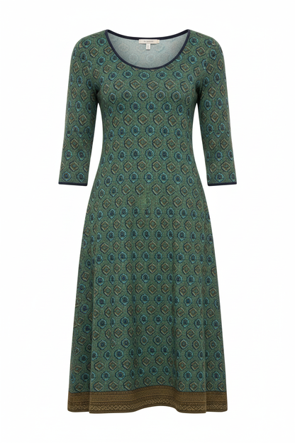Eveloria Damen Midikleid Boho Stil
