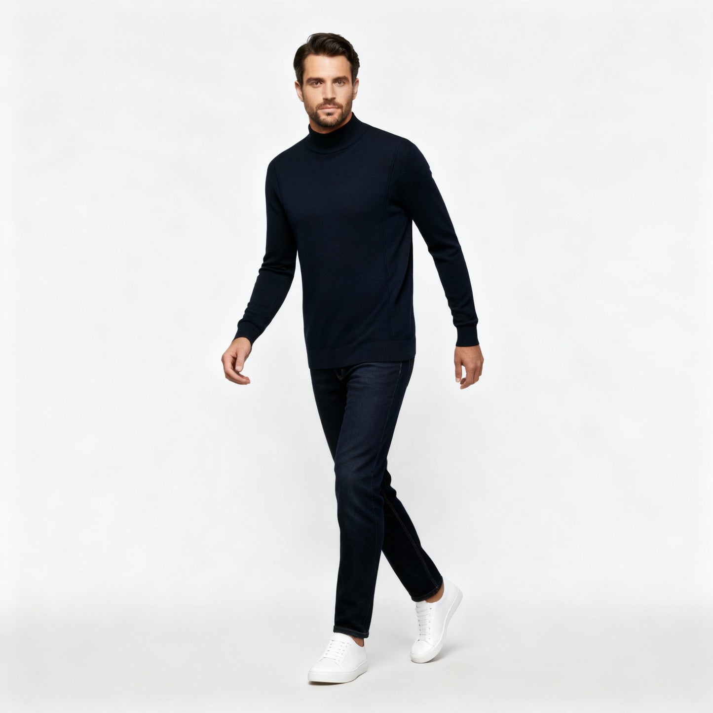 Herren Pullover Weiche Baumwolle Elegant