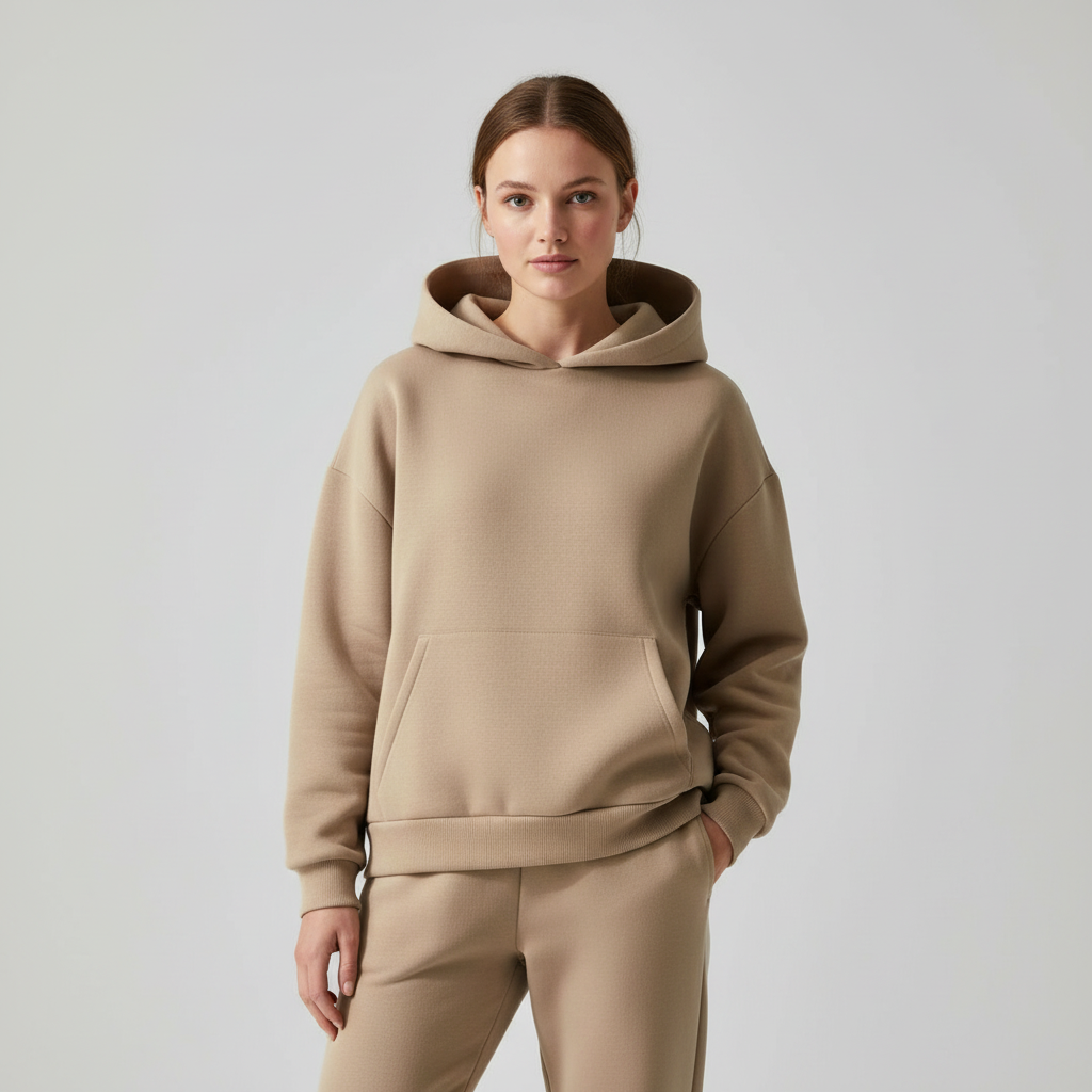Damen Jogging Set Weiches Komfortset Schwarz - Eveloria