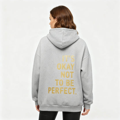 Damen Langärmeliger Hoodie Baumwolle Komfortabel