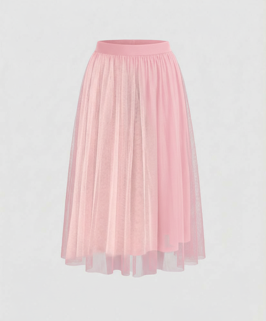 Eveloria Damen Knöchellanger Rock Hohe Taille