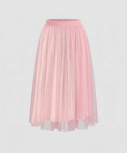 Eveloria Damen Knöchellanger Rock Hohe Taille