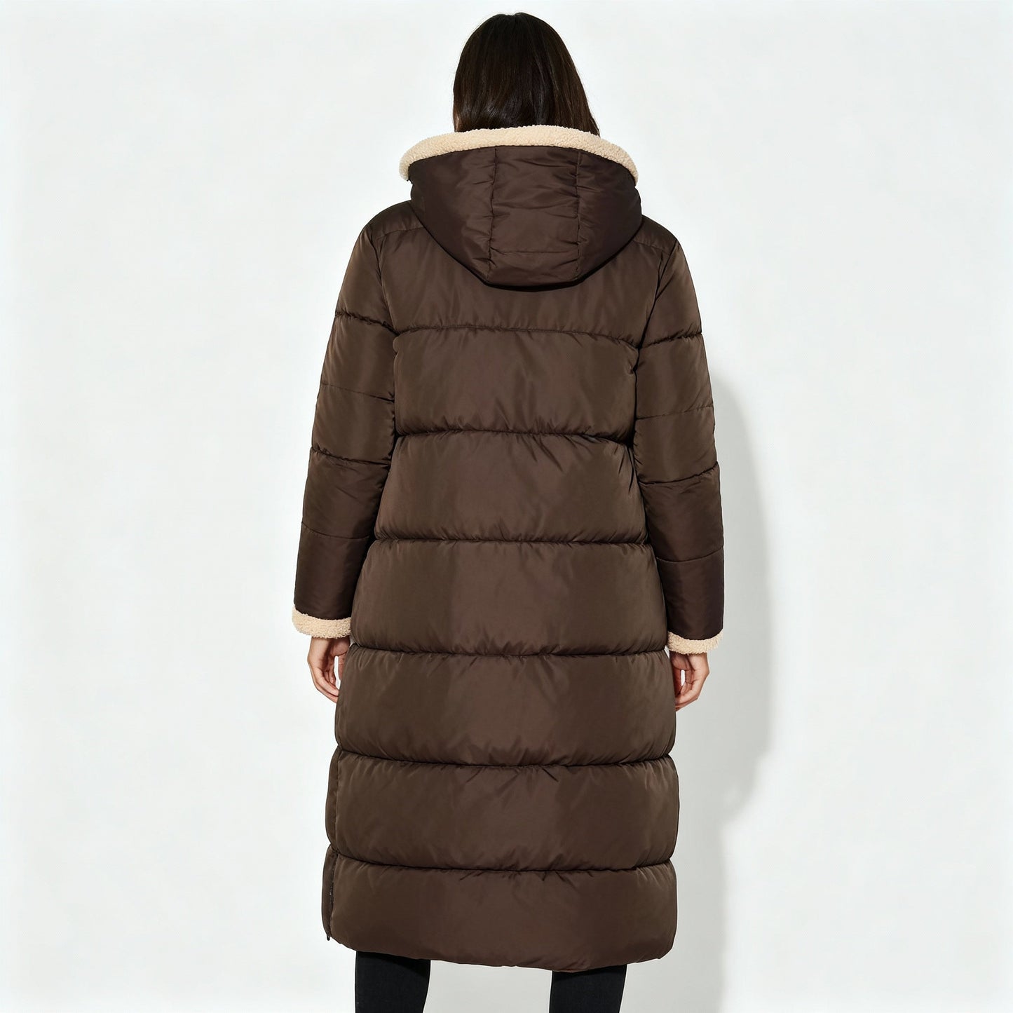 Umkehrbare Damen Winterjacke Komfort