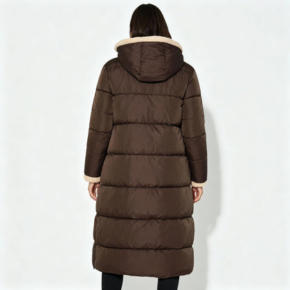 Umkehrbare Damen Winterjacke Komfort