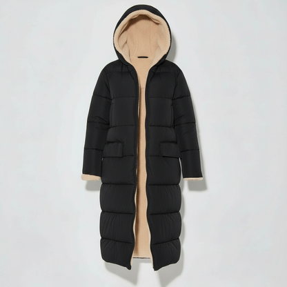 Umkehrbare Damen Winterjacke Komfort
