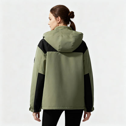 Damen 3-in-1 Fleece Winterjacke Komfort