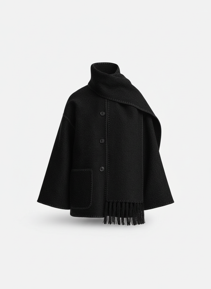 Damen Elegante Schaljacke Warm