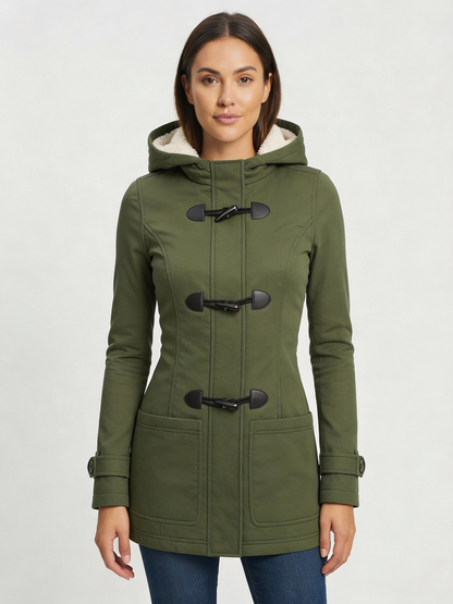 Damen Winterjacke Gefüttert Warm - Eveloria