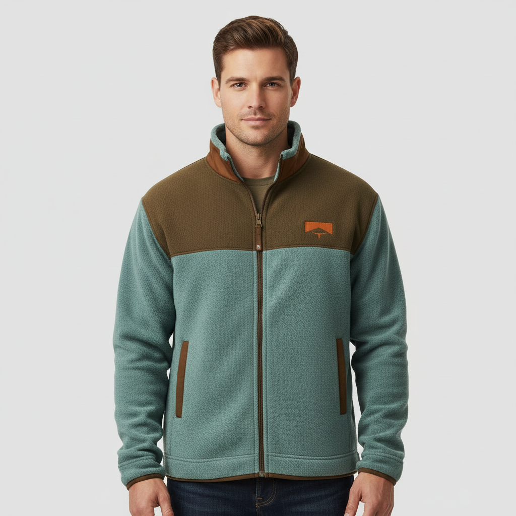 Leichte Damen Fleecejacke Warm Komfort Schwarz - Eveloria