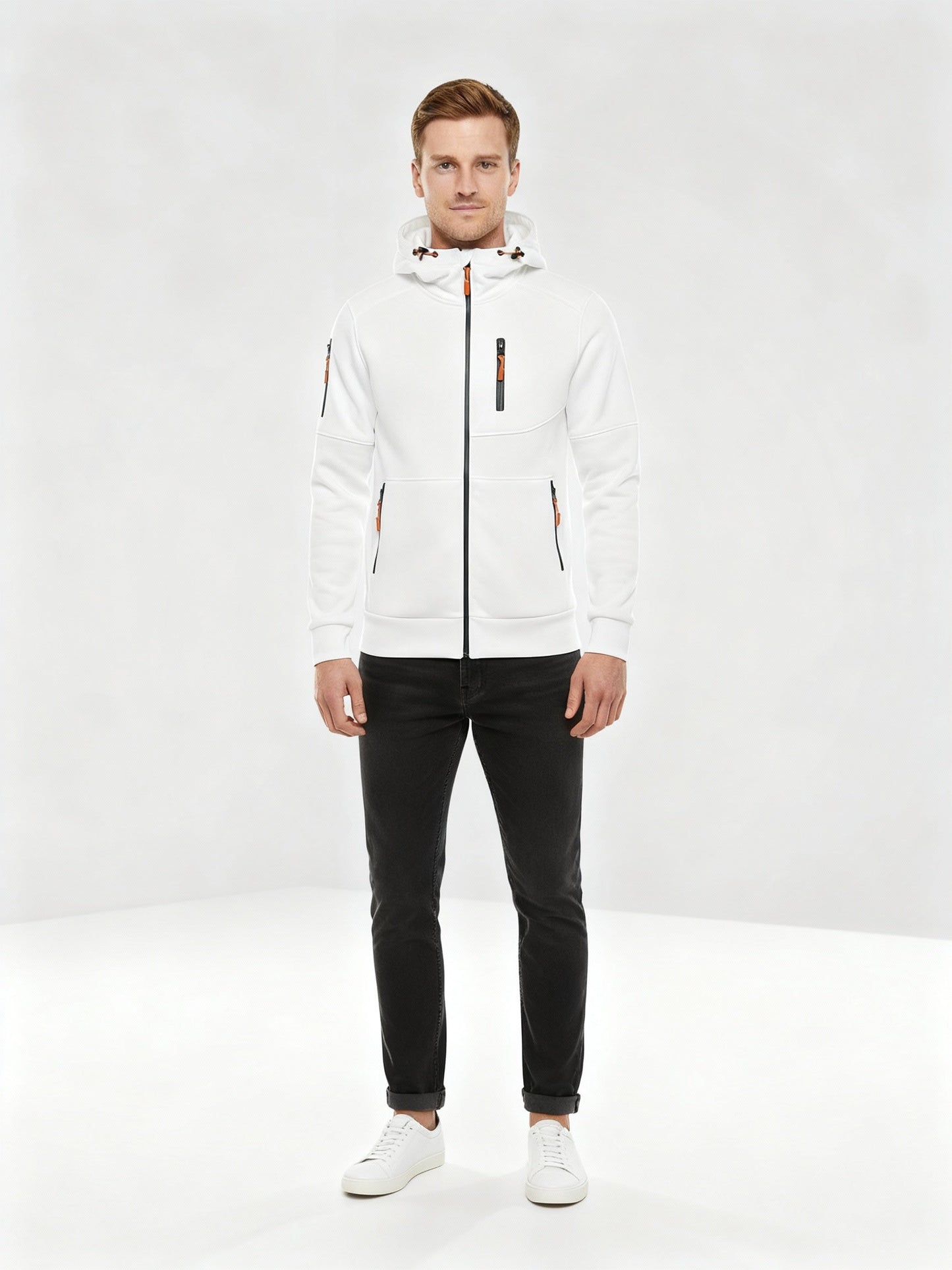 Herren Hoodie Mit Reißverschluss kann als Herren Reißverschluss