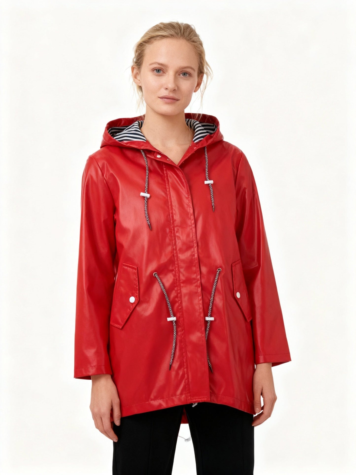 Eveloria Damen Wetterfestes Winterjacket mit Kapuze