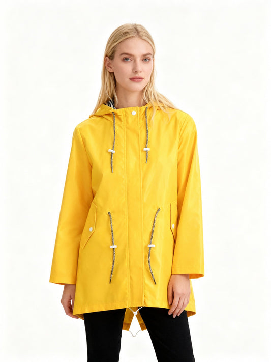 Eveloria Damen Wetterfestes Winterjacket mit Kapuze - Eveloria