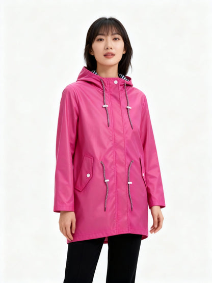 Eveloria Damen Wetterfestes Winterjacket mit Kapuze