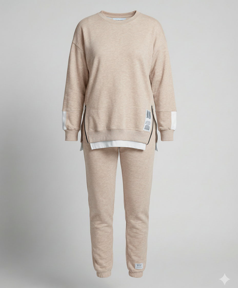 Damen Sweatshirt-Hosen-Set