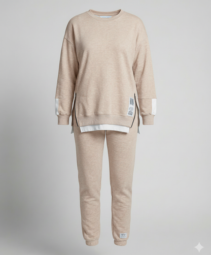 Damen Sweatshirt-Hosen-Set