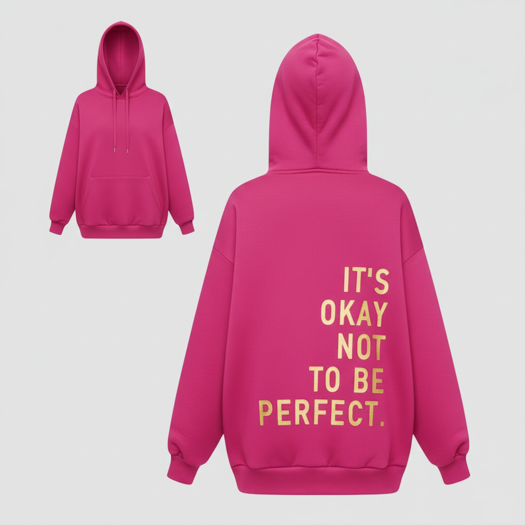 Damen Langärmeliger Hoodie Baumwolle Komfortabel
