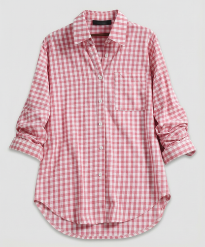 Damen Oversize Hemd Kariert