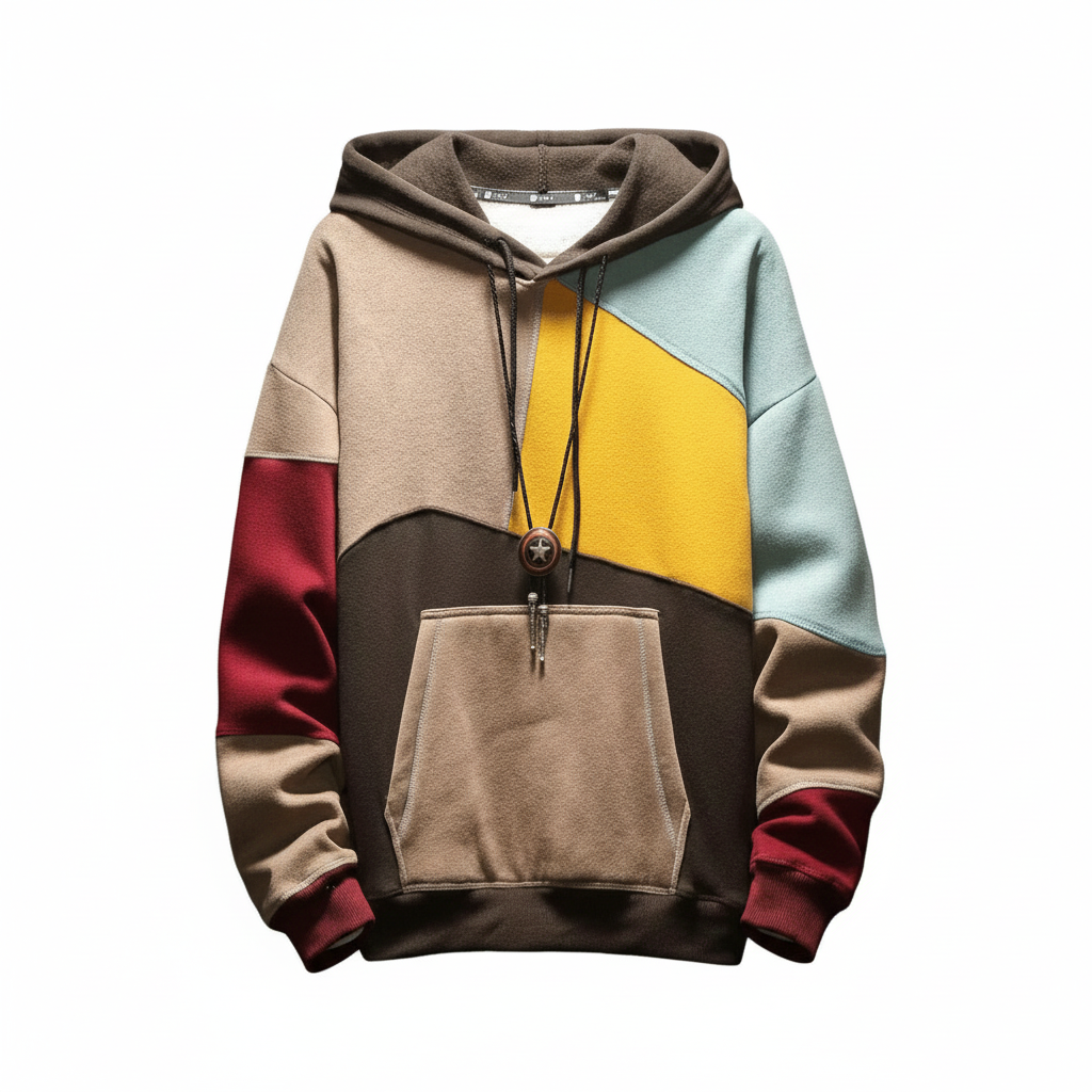 Damen Hoodie Baumwolle Bequem Grau
