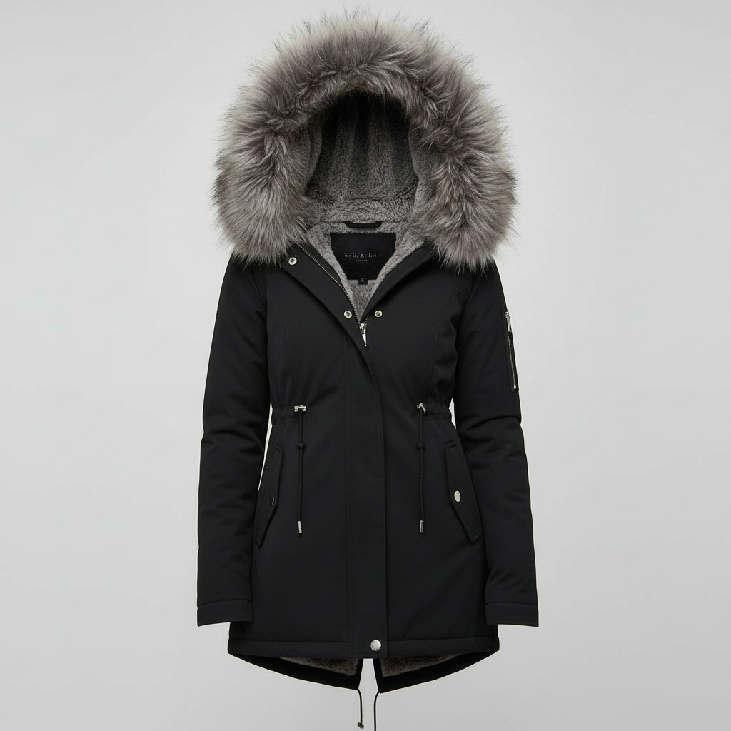 Damen Wintermantel Wärmend Eleganz Halley