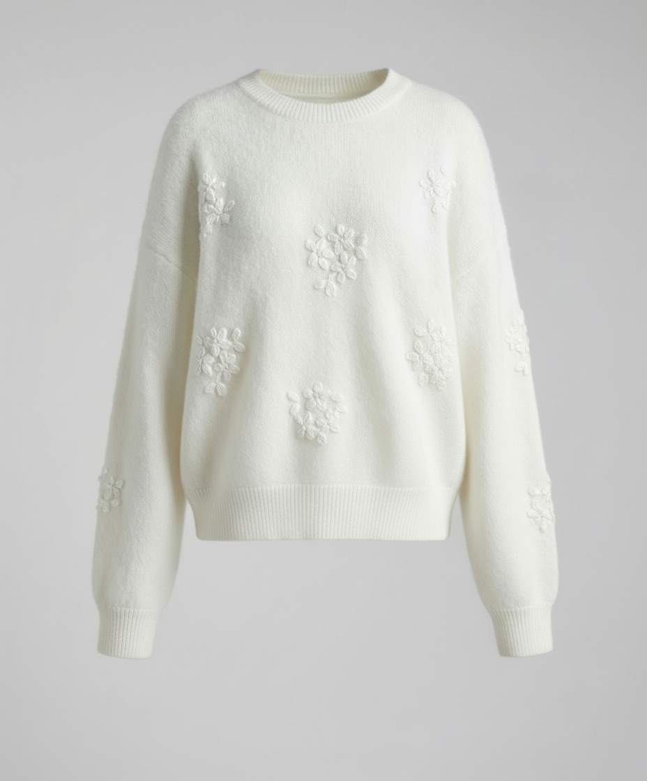Damen Winterpullover Weich Bequem